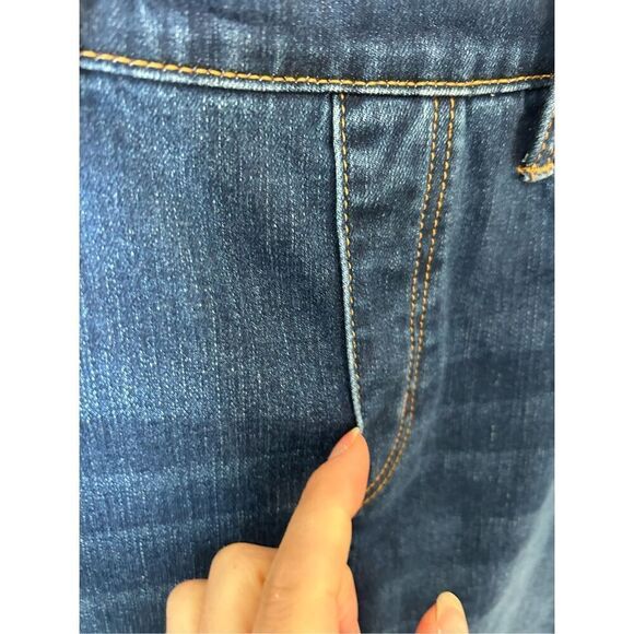 Seven 7 jeans blue slip on stretchy jeans size s - Picture 3 of 6